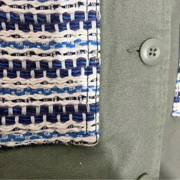 GAP Jacket with Crochet pocket Military style Utility jacket | size large - Picture 8 of 12